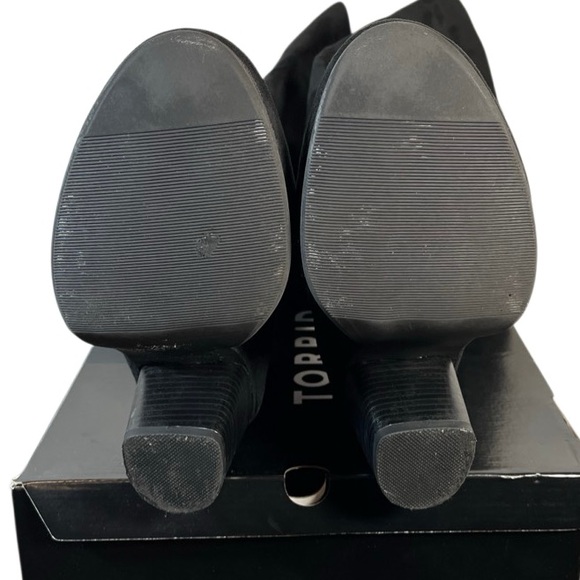 Torrid Faux Suede Wide-Width Knee-High Boots - Picture 9 of 10